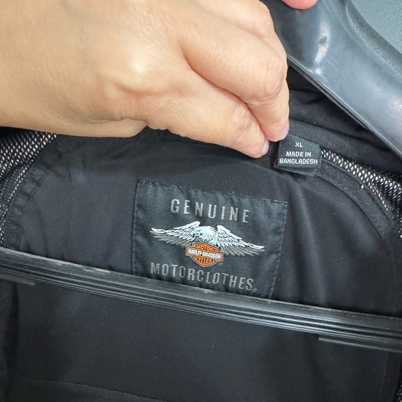 Harley-Davidson Two-Tone Riding Jacket - Picture 8 of 11